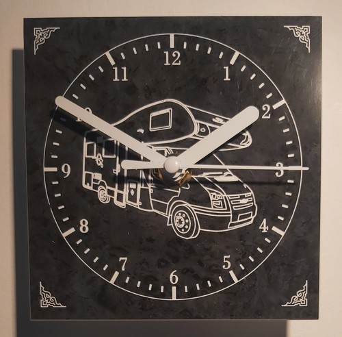 Roller team motorhome clock - team,
