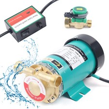 Hot Water Booster Mains Pressure Shower Pump Single Suction Electric Home Boost