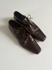 Poste Brown Leather Derby