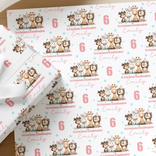 Personalised animal wrapping - animal,