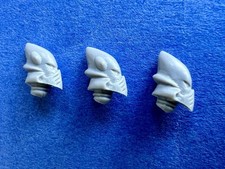 Eldar Aeldari Corsair Helmets x3 - Forgeworld OOP Resin Rare