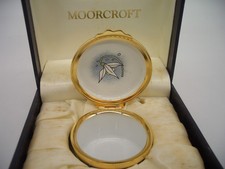 Moorcroft Enamel Snow Drop by Rachel Bishop ref 1174