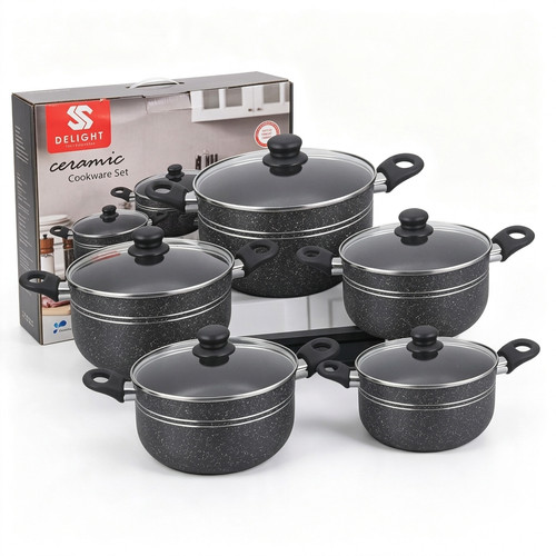 Ceramic cookware set non - ceramic,