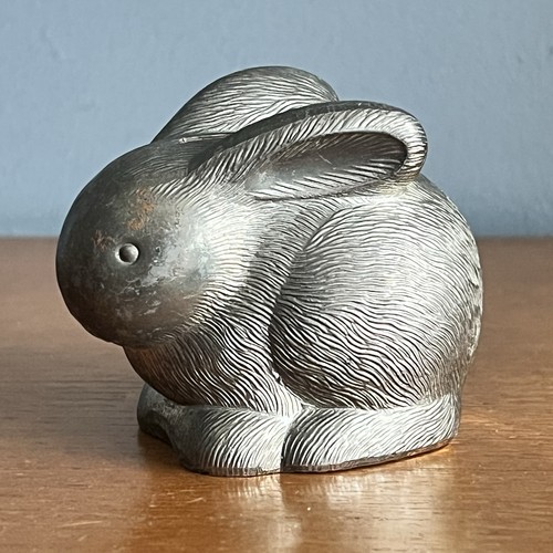 Vintage metal rabbit bunny - vintage,