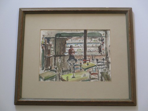 Mid century painting - mid,