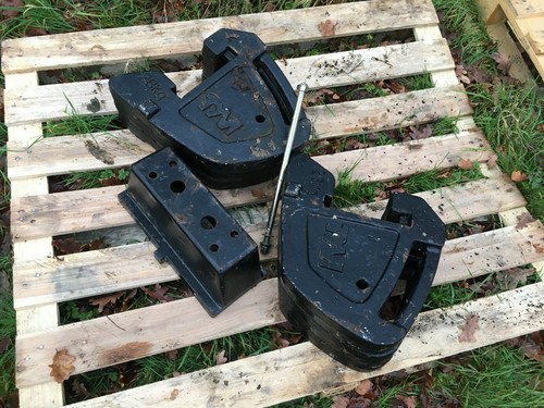 Tym tractor front weights 28kg - front,