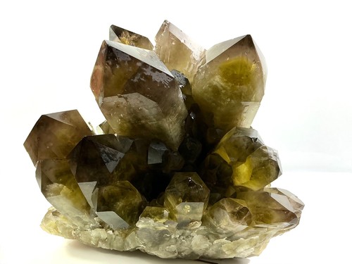 Smoky citrine quartz - smoky,