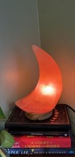 Himalayan Pink Salt Lamp Moon