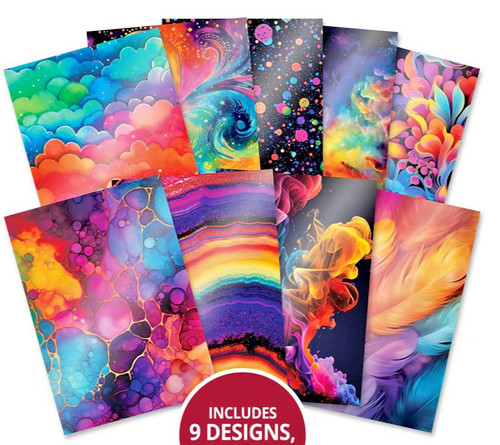 Hunkydory colour party - 9, a4