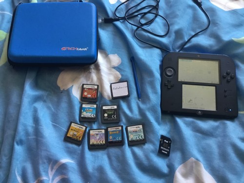 Nintendo 2ds blue black - 2ds, &