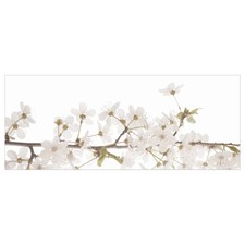 Ikea Bjorksta  White Flowers