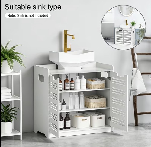 Bathroom under sink cabinet - bathroom,