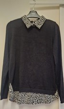 Papaya size black leopard - black,