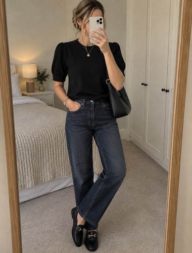 Primark womens black puff - primark,