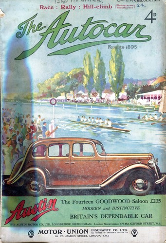 Autocar magazine june 1937 - june,