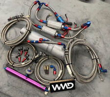 Mitsubishi Evo 4 5 6 7 8 9 Fuel System Swirl Pot Bosch 044 HKS Fuel Rail ID2000