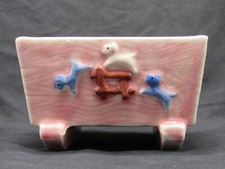 Vintage Pink Cradle Planter