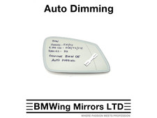 BMW 5 6 SERIES F10 F11 F12 F06 RIGHT DRIVER MIRROR GLASS GENUINE AUTO DIMMING