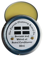 Chopping Board Beeswax & Walnut Oil Conditioner 50ml - 100% Natural