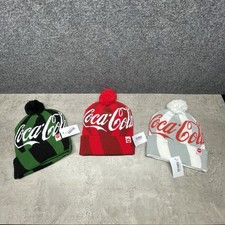 Coca Cola Bobble Hat Beanies X