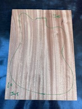 KHAYA AFRICAN MAHOGANY JazzM 2-piece guitar body 545 x 385 x 46mm JM5