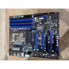 MSI X58 Pro MS-7522 ATX Motherboard IDE 6-DDR3 Memory Slots PCI Express 2.0 x16
