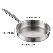 316 Stainless Steel Frying Pan