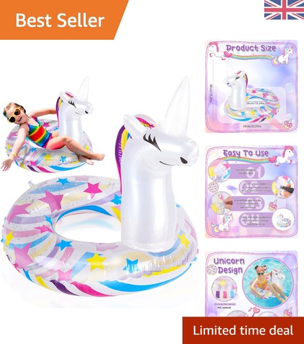 Glitter unicorn inflatable - glitter,