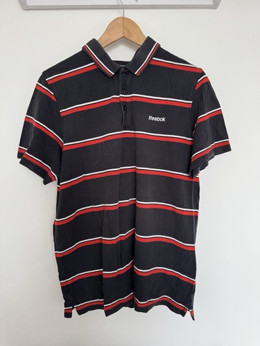 Reebok men striped polo - striped,