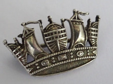 Vintage WW2 era solid sterling