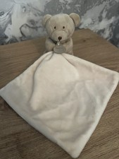 Beige Bear Baby Comforter Blanket DOUDOU et Compagnie Paris