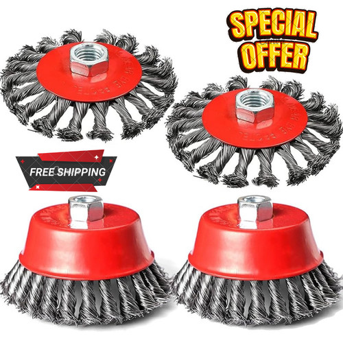Pack wire wheels for - for, 1/2