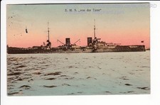 SHIP, LARGE CRUISER "VON DER TANN", NAVY, 1913