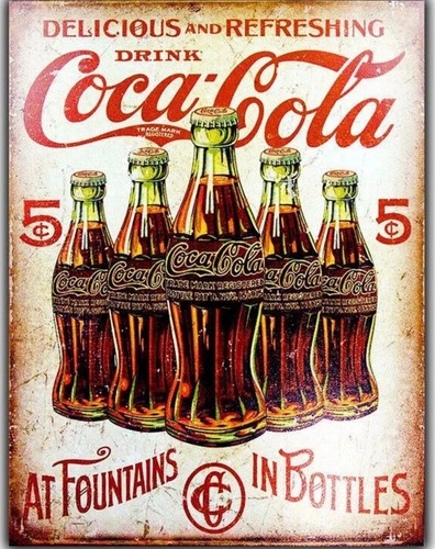 Large metal plaque signs - metal,