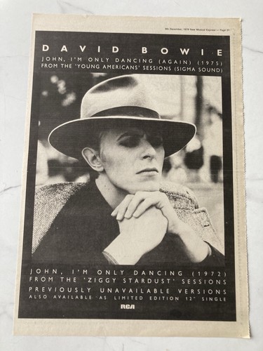 David bowie john only - john, 11"