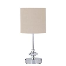 Modern Chrome 35cm Table Lamp