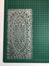 Large 11pcs Decorative Slimline Rectangle & Oval Die Set - 22.2 X 11.1cm