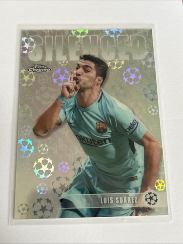 Topps chrome ucl silenced - chrome,