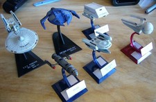 Star Trek Furuta starship Set - Federation + Jem Hadar + Phoenix