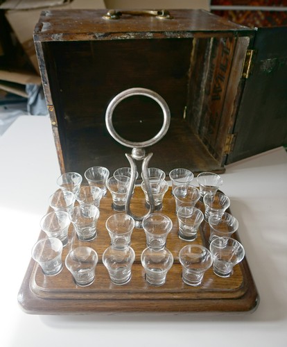 Antique communion set with - communion,