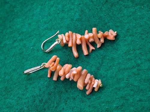 Vintage pink coral stick - pink,