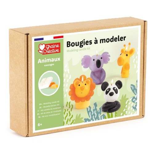 Kids candle making kit - kids, wild