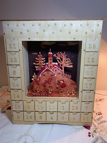 Christmas village led reusable - christmas,