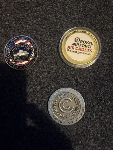 Challenge coin small - challenge,
