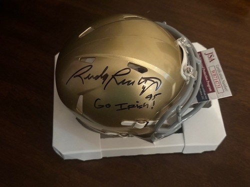 Rudy ruettiger signed - ruettiger,