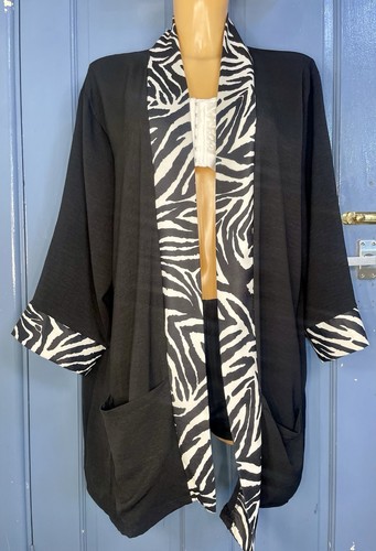 Italian zebra print open - zebra,