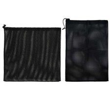 Pond Equipment Filter Mesh Bag with Drawstring Features Size 18 5x18 5in