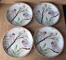 4x Next Dinner Plates Love