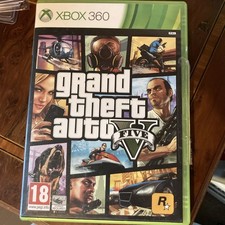 Grand Theft Auto v GTA 5 Xbox 360 Complete Game with Manual and Map