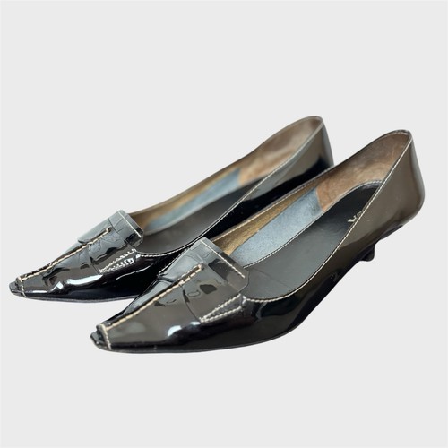 Prada entourage patent black - patent,